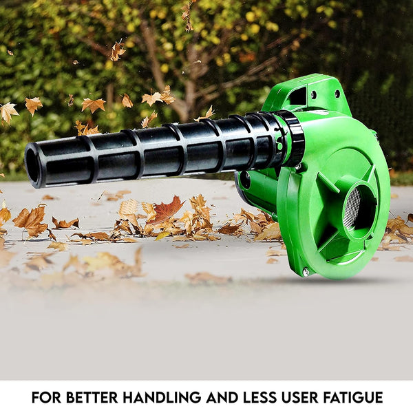 Portable heavy-duty air blower, ideal for home and garden use