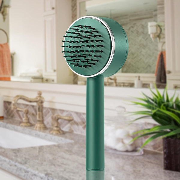 Air cushion massage brush