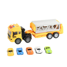 Realistic Long-Haul Toy Vehicle Transport Playset with Lights and Sound