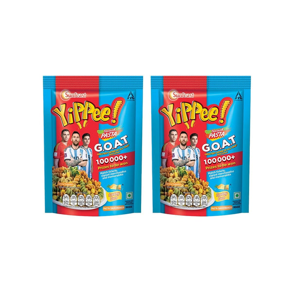 Sunfeast Yippee Tricolor Instant Pasta - Creamy Corn - Pack of 2