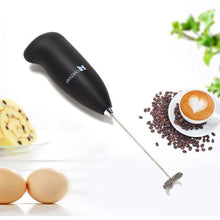 Handheld blender for blending and mixing food ingredients.