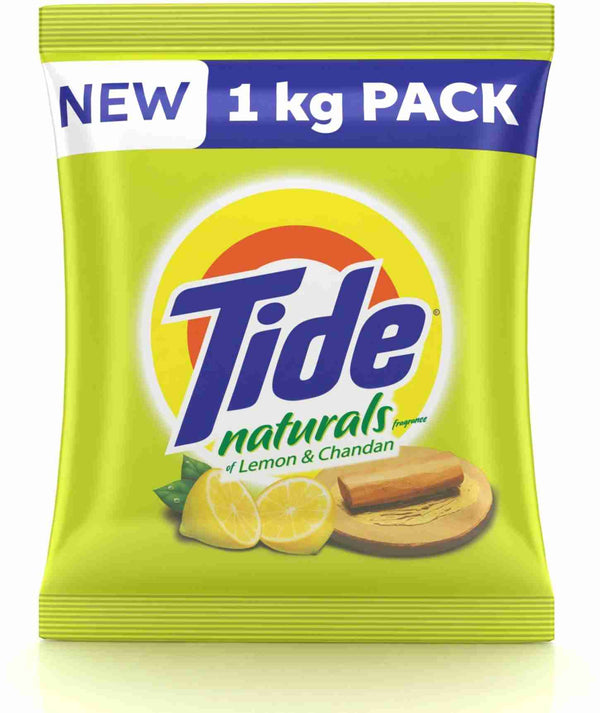 Tide Naturals Lemon & Chandan Detergent Powder 1 kg