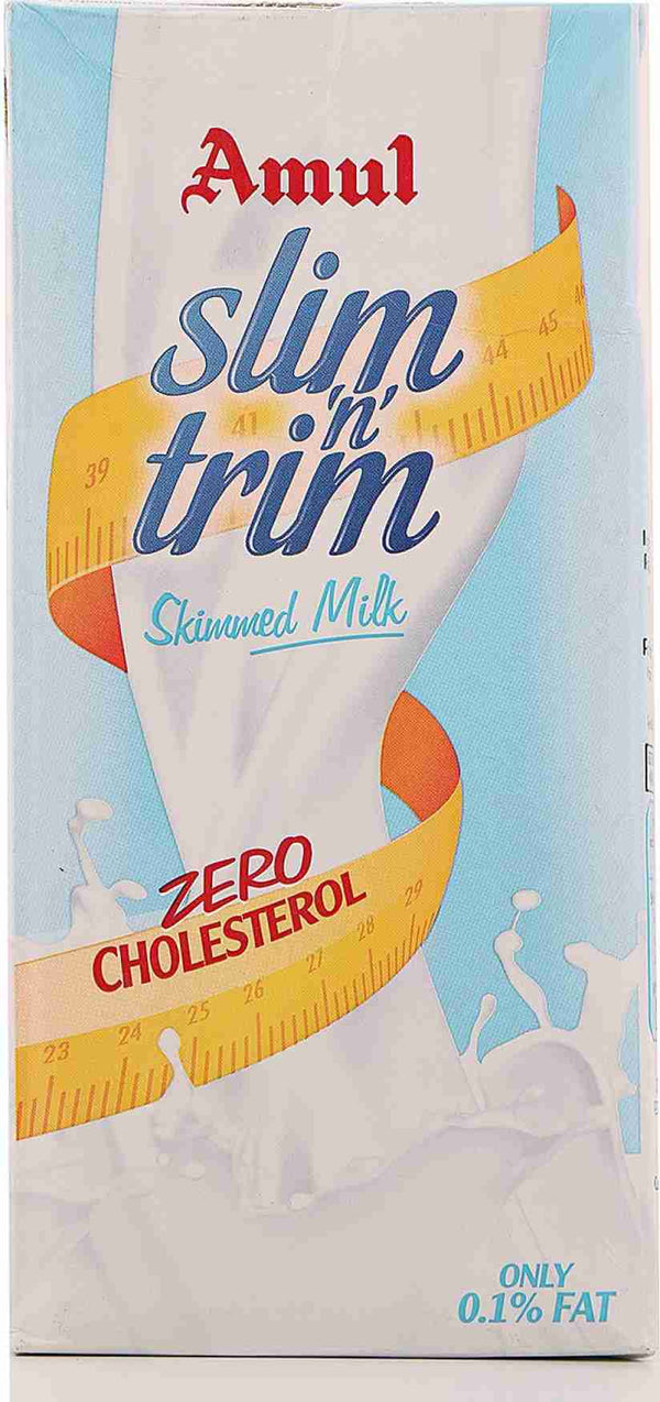 Amul Slim n Trim Skimmed Milk  (1 L)