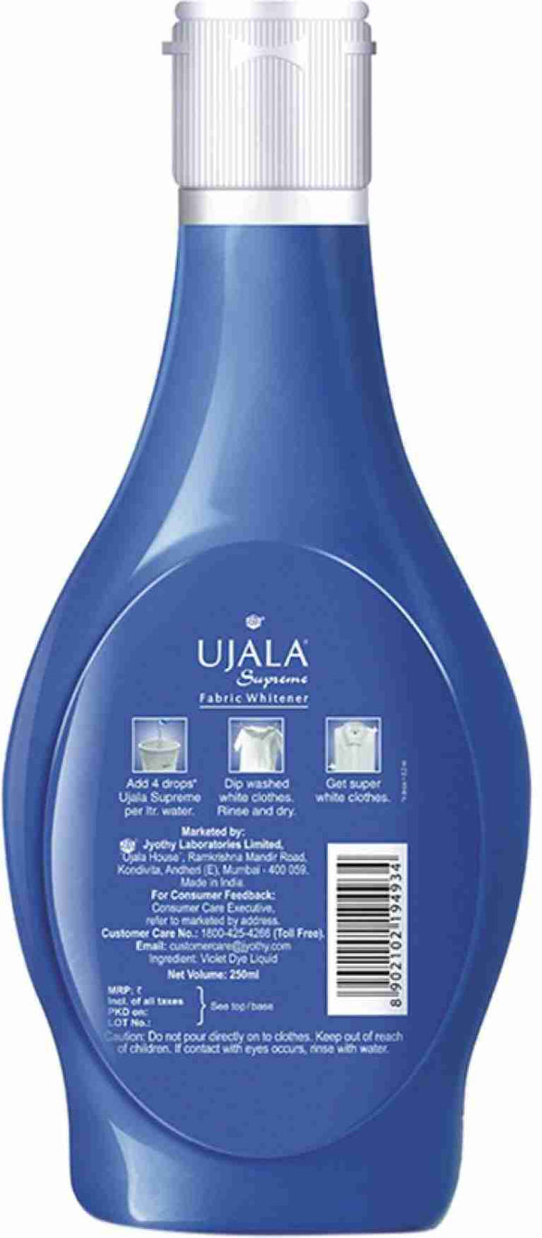 Ujala Supreme Fabric Whitener  (250 ml)