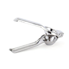 Compact stainless steel lemon squeezer