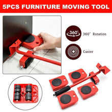 Furniture lifter with rubber grips and lifting pads.