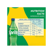 Sprite Lime Flavored Soft Drink 750 ml