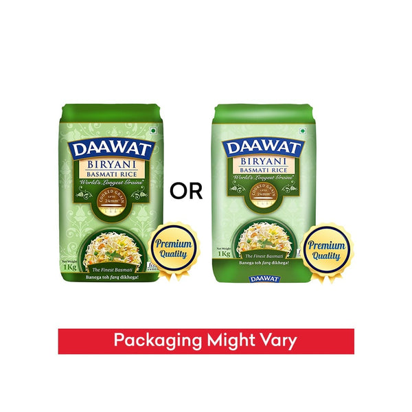 Daawat Biryani Basmati Rice (Long Grains) 1kg