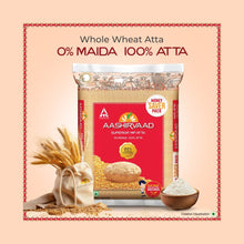 Aashirvaad 0% Maida, 100% M.P. Chakki Atta 10kg