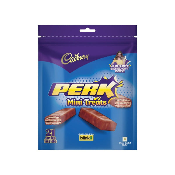 Cadbury Perk Chocolate Coated Wafer Home Treats