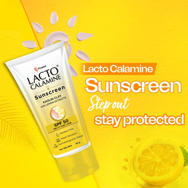 Lacto Calamine Daily Sunshield SPF 50 Sunscreen (Matte Look - 50 g)