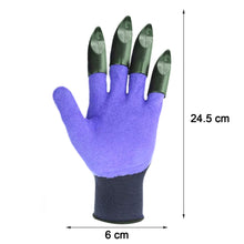 garden gloves, highlighting the grip