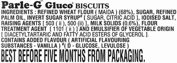 PARLE G Original Gluco Biscuits Plain Biscuit (Sada Biscuit)  (800 g)