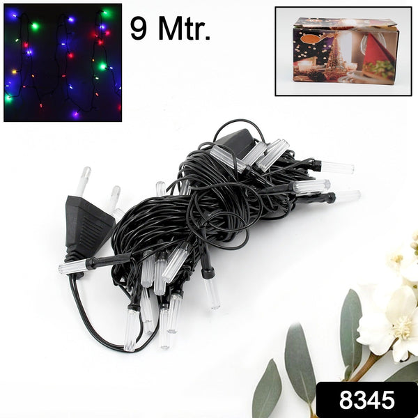 Festival decoration LED string light, multi-color, 9 meters