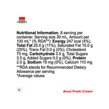 Amul Fresh Cream 250ml