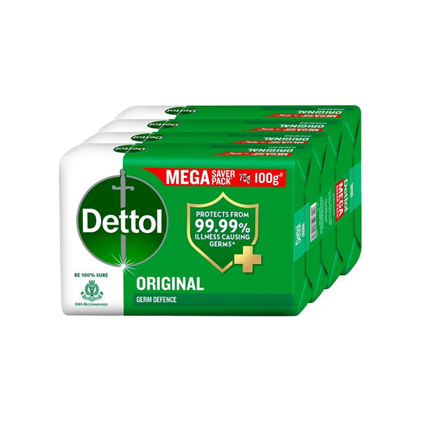 Dettol Original Soap (pack of 4)