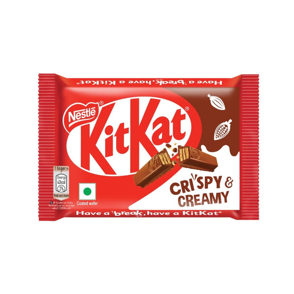 Nestle KitKat Crispy & Creamy 4 Finger Wafer Chocolate Bar (38.5 g)