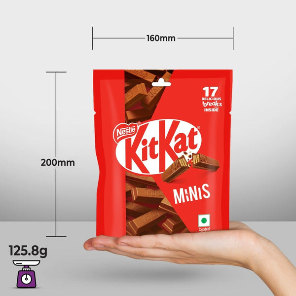 Nestle KitKat Minis Chocolate Coated Wafer Bar