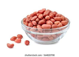 Organic Raw Unpolished Peanuts/Groundnuts, 500g