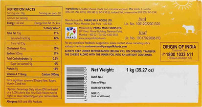 Go Cheese Block Processed 1Kg