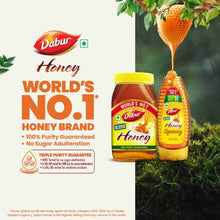 Dabur 100% Pure World's No.1 Honey Brand with No Sugar Adulteration  (500 g)