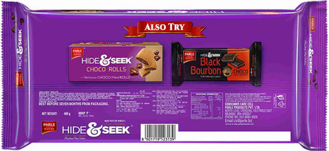 PARLE Hide and Seek Choco Chip Creme Sandwiches Cookies Biscuit (Cookie)  (400 g)