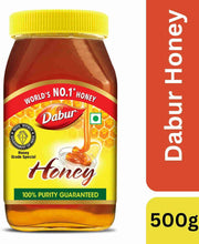 Dabur 100% Pure World's No.1 Honey Brand with No Sugar Adulteration  (500 g)