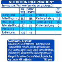 Cadbury Oreo Biscuit Vanilla Flavour Cream Sandwich Biscuit  (43.75 g)