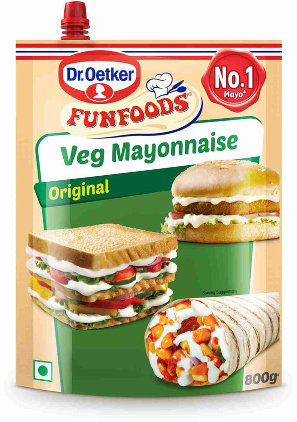 FUNFOODS by Dr. Oetker Veg Mayonnaise Original 800 g