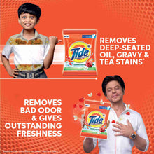 Tide Plus Double Power Jasmine and Rose Detergent Powder 4 kg  (1KG Tide with Extra Power Free)