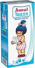 Amul Taaza Homogenised Toned Milk  (1 L)